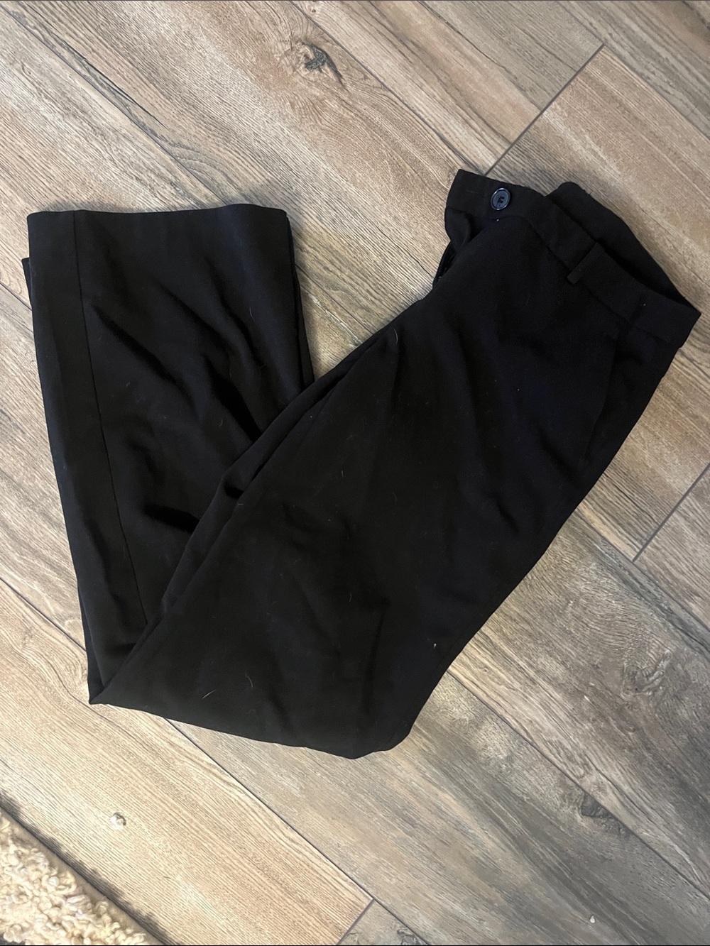 WoMen's Black Dress classic trouser Pants - Classic Straight Fit